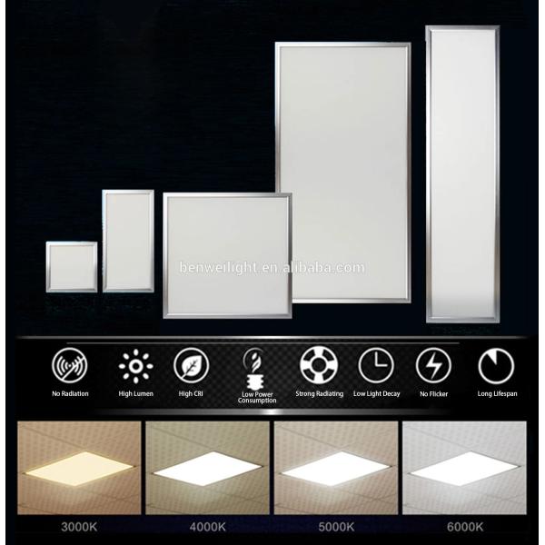 High Brightness 300x1200 LED Panel Light 3000K High Safety