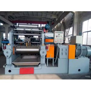 2 Roll Laboratory Rubber and Plastic Mixing Mill Machine for High Productivity
