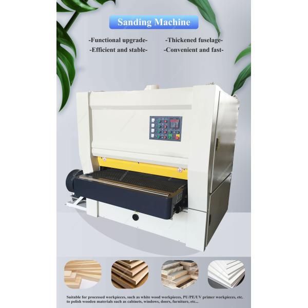 Multifunctional Wood Planer Belt Sanding Machine CNC Double Side Table Automatic