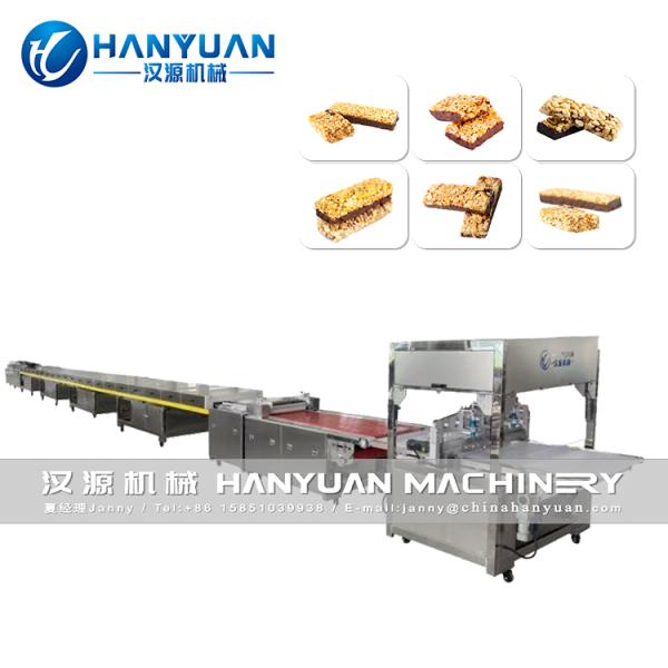 Automatic Granola Bar Production Line Chocolate Manufacturing Machine