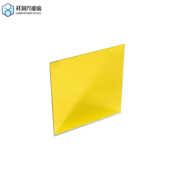 Customized Request 4mm Clear / Colored Golden Reflective Two Way Mirror Customization