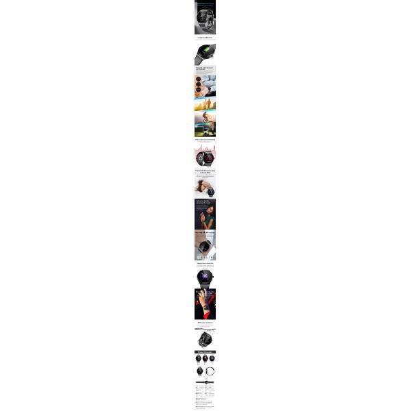 Intelligent 128kb 31.8g Square Face Android Watch