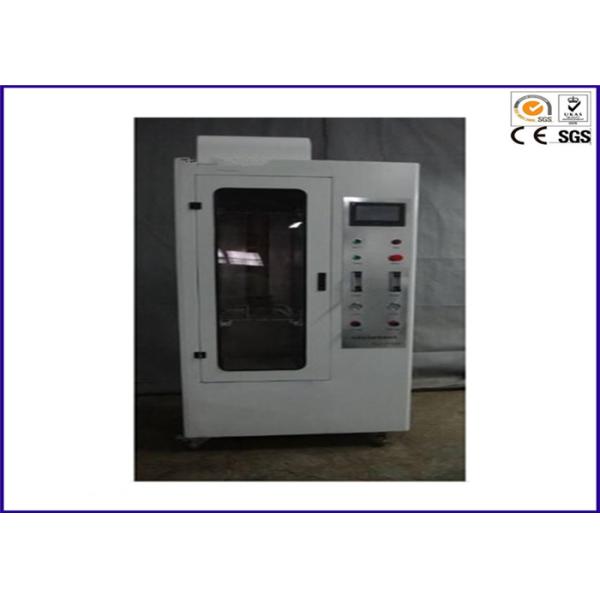 90 / 45 Degree Flammability Tester , Flame Retardant Test For Hard Casing