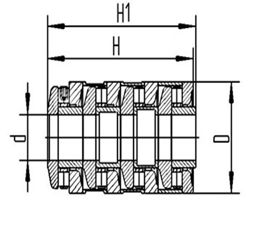 F-83368.T4AR Multi-Stage cylindrical roller thrust bearings