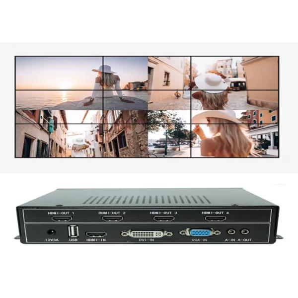 4K LCD Video Wall Controller with HDMI, DVI - Seamless Display Solutions