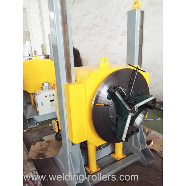 Hydraulic Height Adjustment Pipe Welding Positioners Automatic Lift Chuck Positioner