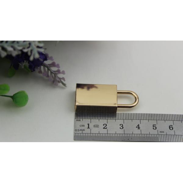 Multi-color easy open decoration hardware handbag hang lock without keys