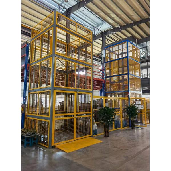 2.5 Tons Guide Rail Hydraulic Elevator Lift for Warehouse Cargo Loading CE