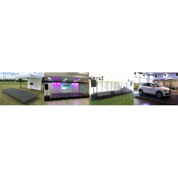 18mm Mobile Folding Wedding Party 20cm Portable Stage Platform