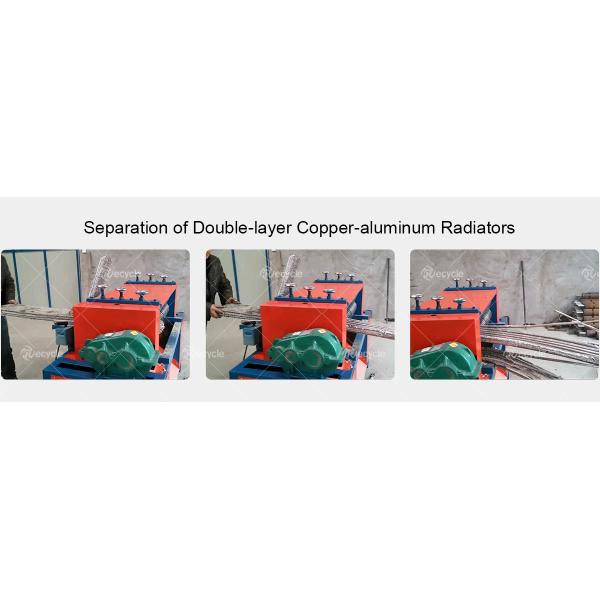 Radiator Copper And Aluminum Separator Radiator Separating Machine