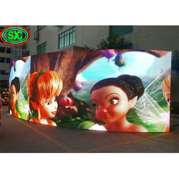 Customized P6 Fixed Led Display featuring Smd3535/2727 LED Shape Size and Customized Cabinet Size