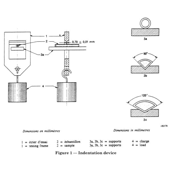 IEC60811-3-1 High Temperature Indentation Device Equipped With 30 PCS Weights