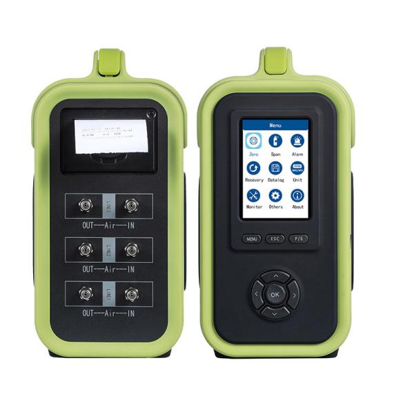 Built-In Pump Gas Sampling Faster Response Gas Detector Equipped With Multi-Layer Filtering
