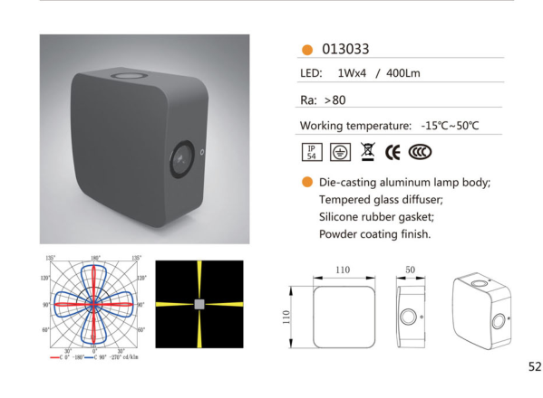 Outdoor Wall Light BG-Y3034