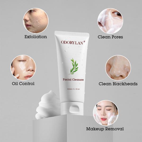 Foaming Facial Cleanser Pore Cleanser Gel Niacinamide Face Wash
