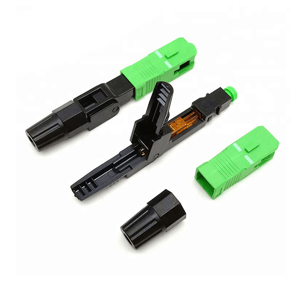 Good Interchangeability Fiber Optic Connectors With Simplex SM A Type