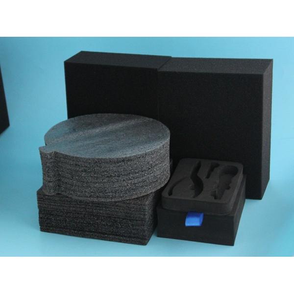 Lightweight Packaging Foam Inserts For Case Eco Friendly Material Black Color