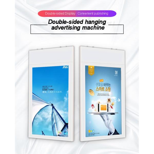 49 inch Hanging Wall Mounted Hd Screen Interactive Window Display Lcd Advertising Display for Restaurant Coffee Shop