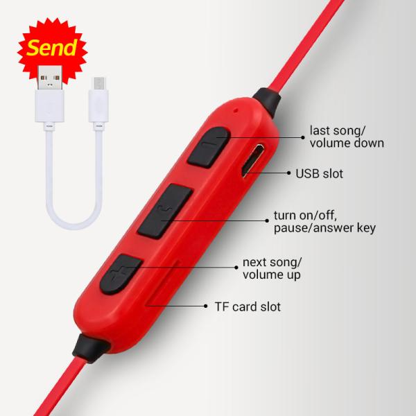 Wireless Earbuds In Ear Bluetooth Headphones With Microphone / Volume Control