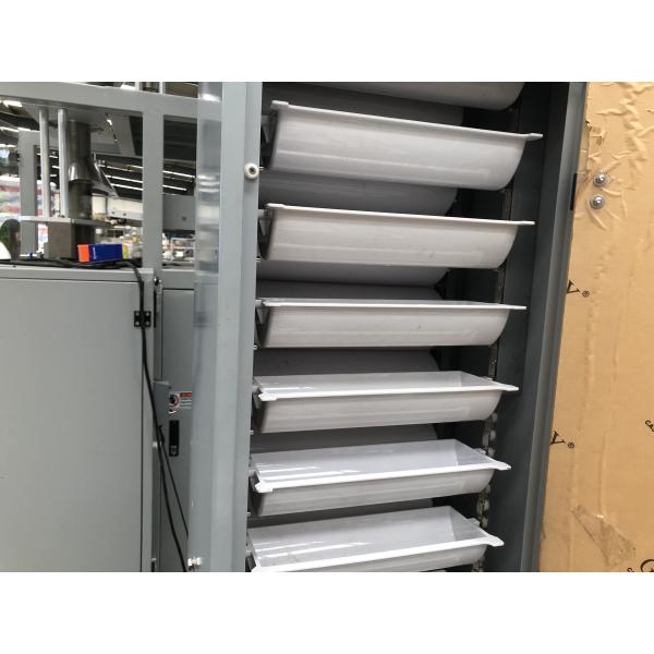 PLC Control Bag Sealing Machine , Stainless Steel Biscuit Packing Machine