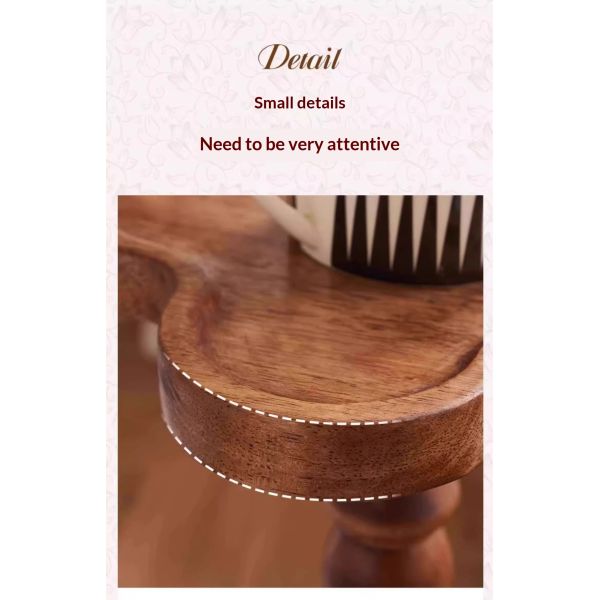Solid Wood Living Room Table Coffee Table Small Space Mobile Creative Stand Flower Rack Sofa Side Table for Home Coffee Shop