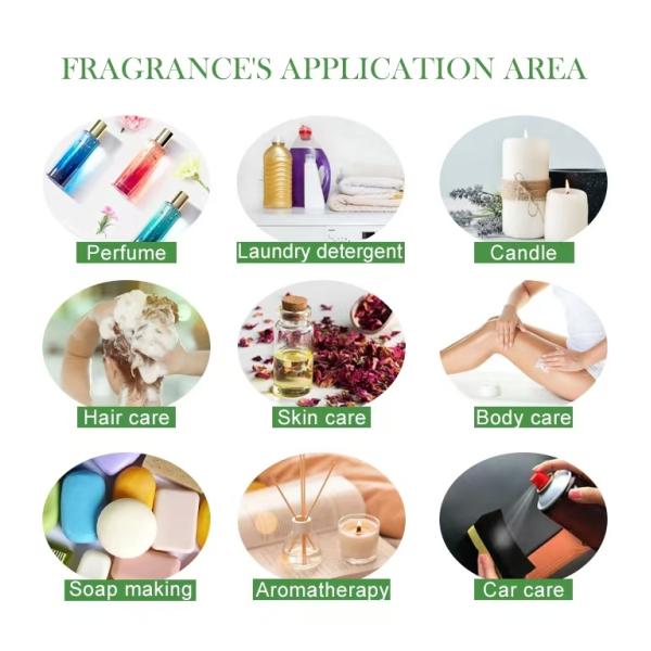 Perfume Oil Scent Candle Perfume Essential Oil Original Perfume Fragrance Wholesale for Candle Making Bulk Aroma Candle Oil