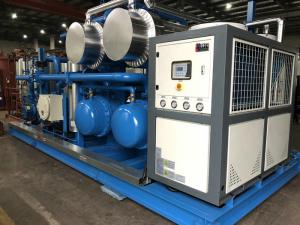Quality Skid Mounted Hydrocarbon Recovery Unit , Refrigerant Recovery Machine Simple Installation for sale