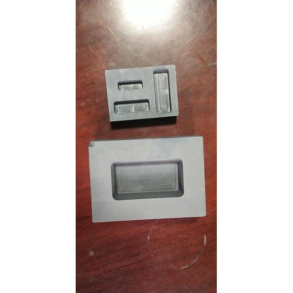 1.85 Bulk Density High Purity Customized Size Molded Graphite Mold for Gold Ingot