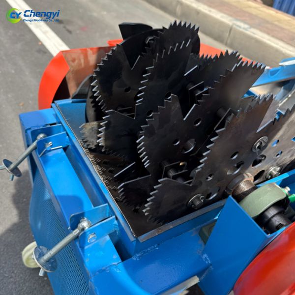 Iron Self Priming Grass Pulping Machine Compact Efficient Feed Processing Equipment