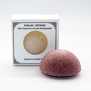 China Deep Pore Cleansing Soft Natural Konjac Sponge Antibacterial on sale