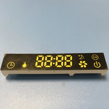 Low cost ultra white 7 segment led display module for kitchen hood /range hood