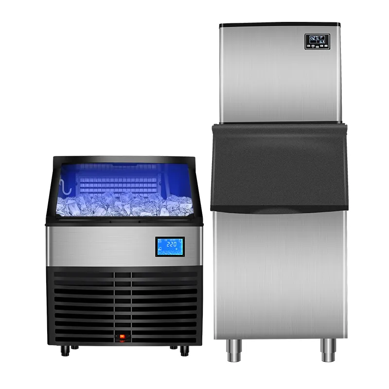 Stainless Steel Industrial Flake Ice Machine Automatic Flake Ice Maker Machine 220V