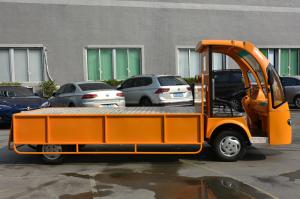 Quality 7.5KW Powerful Motor Left Hand Drive Electric Mini Truck 2 Ton Loading Capacity for sale