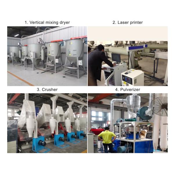 Auxiliary machinery for pipe production