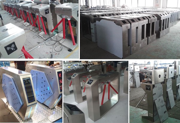 Full Height Turnstile 600mm Passage Width with Solenoid Locking