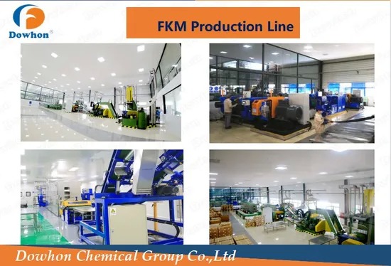 5.0 MPa 100% Modulus FKM Rubber Precompound With -30°C Low Temperature Flexibility And Excellent Chemical Resistance