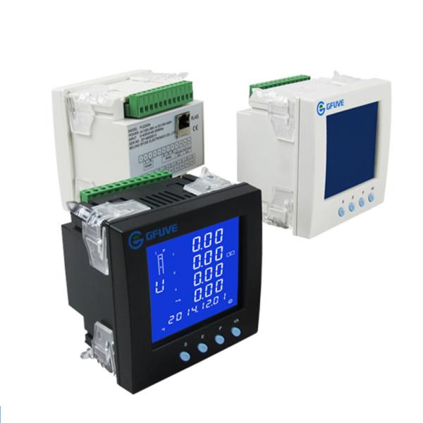 3P4W SWR Digital Power Meter , 3 Phase Multifunction Power Meter Panel Mounting
