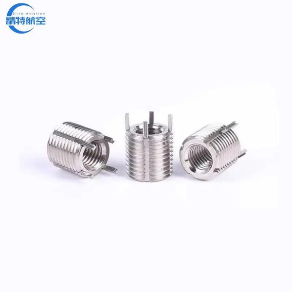 Stainless Steel Key Insert M2-M24 Key Locking Solid Wall Threaded Insert Keysert for Customized Applications