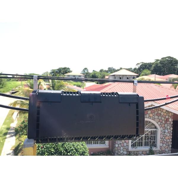 PP ABS + PC Aerial Fiber Optic Splice Enclosure / Junction Box Enclosure