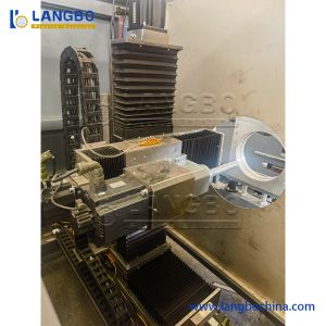 PVC PE Pipe Thread Cutting Machine Plastic Pipe Thread Processing Machine for