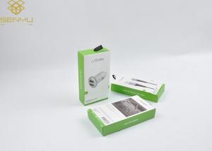 Quality Custom Paper Retail Package Box With UV For USB Data Cable Date Line Package Box for sale