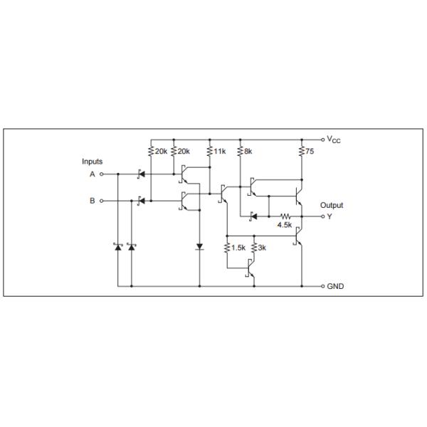 HD74LS32P Electronic IC Chips Quadruple 2-input Positive OR Gate