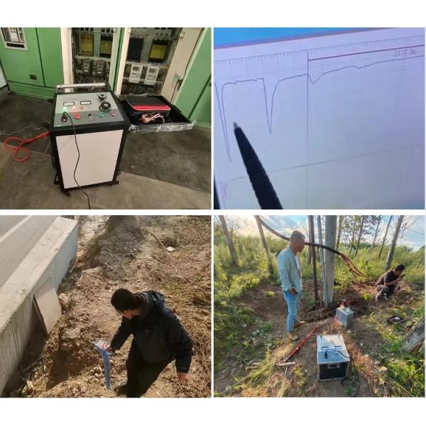 Portable Cable Fault Location System for Direction and Depth Detection