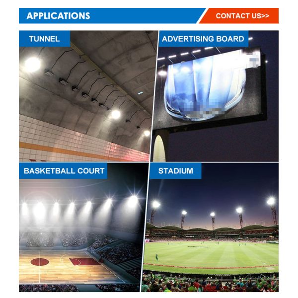 Customizable Beam Angles Flood Lights for Optimal Illumination