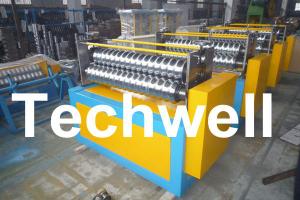 Quality 11KW Motor Power / PLC Control Three Roller Bending Machine To Curve Corrugated Sheets for sale