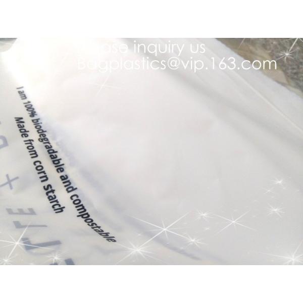 PLA Biodegradable Corn Starch Compostable LDPE k Bag, Environmentally friendly, recyclable, reusable, reclosable