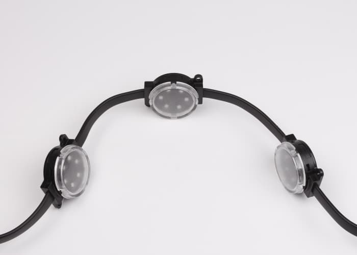 40mm DC24V RGB LED Point Light suitable for integration with remote lighting management