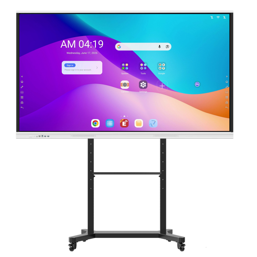 Android 16 EDLA Interactive Whiteboard Supporting Cloud Based Collaboration Tools