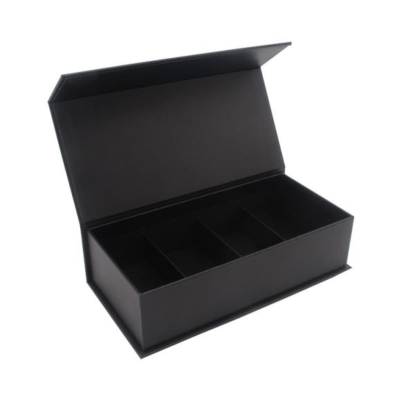 Custom Luxury Magnetic Wine Packaging Boxes For 3 Bottles