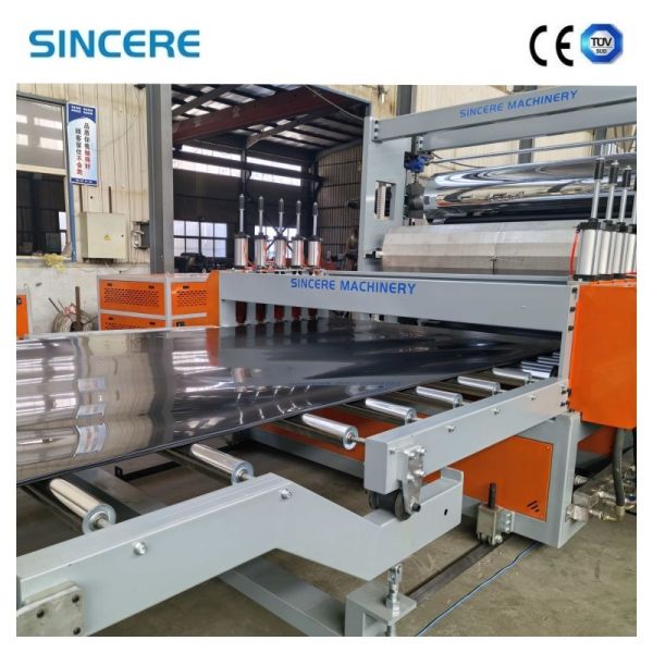 Semi-automatic Plastic Sheet Extrusion Machine with 75-355Kw Motor Power for ABS, PP, PE Raw Materials